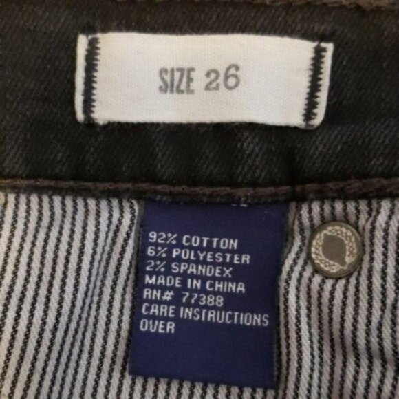 Madewell | Factory Faded Black Skinny Jeans - Picture 6 of 7
